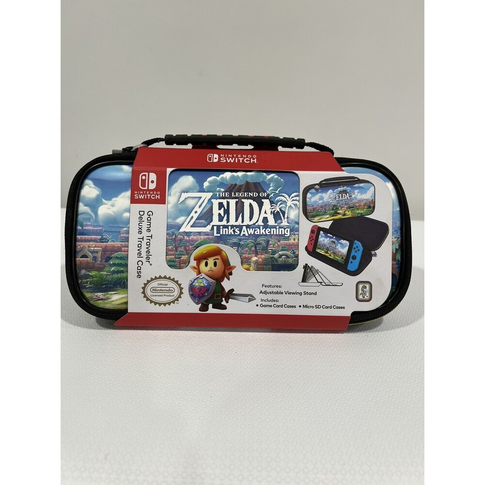 NEW Nintendo Switch Game The Legend of Zelda Traveler Deluxe Gaming Case